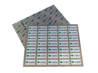 Plastron étiquettes en Lexan type polycarbonate polyester face avant découpée en commande numérique