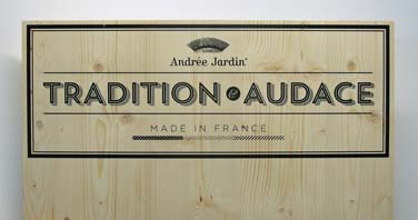 Marquage sérigraphie traditionnelle sur bois